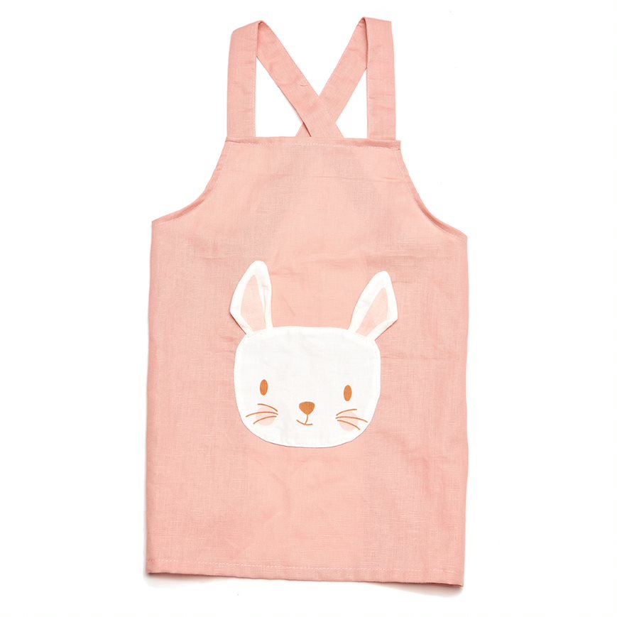 Rabbit Linen Apron