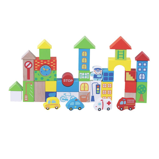 40 pieces Traffic Building Blocks Set